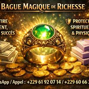 Bague magique qui contient plusieurs puissance spirituelle et trouver ce que tu veux dans ta vie Tel: +22961910714 WhatsApp , un vendeur de costumes à Bourg-lès-Valence