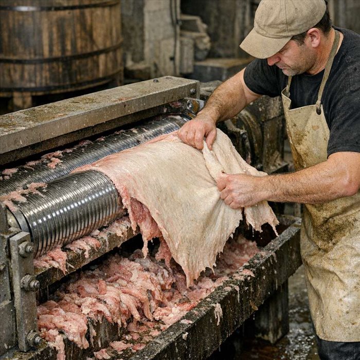 Écharnage des peaux en tannerie : rôle, étapes et enjeux