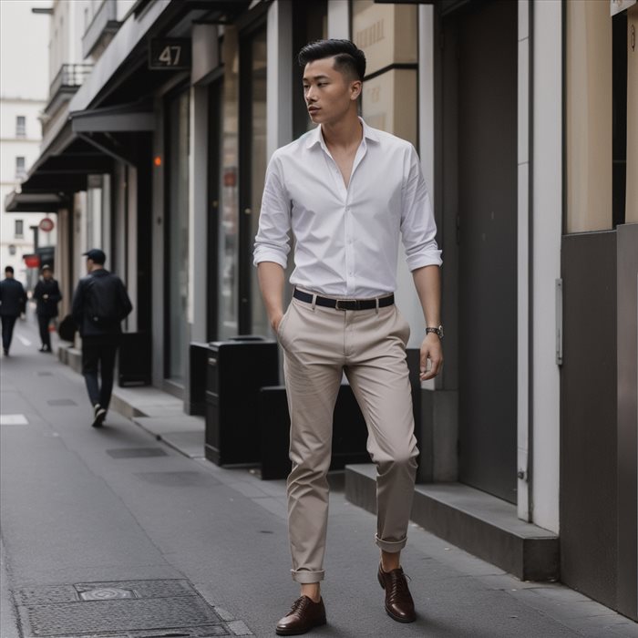 Conseils pour porter le pantalon chino homme avec style