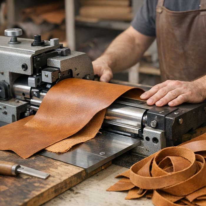 Comment se fait le refendage du cuir ? Guide complet et clair