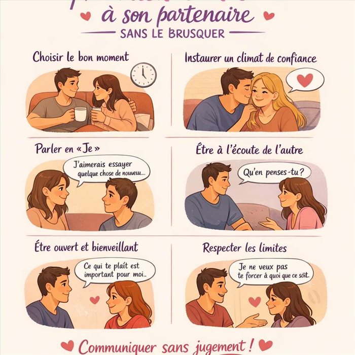 Comment parler de ses fantasmes à son partenaire sans le brusquer ?