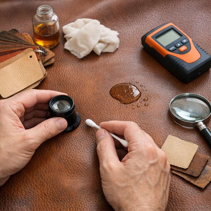 Comment reconnaître un cuir aniline en finition ? | Guide simple