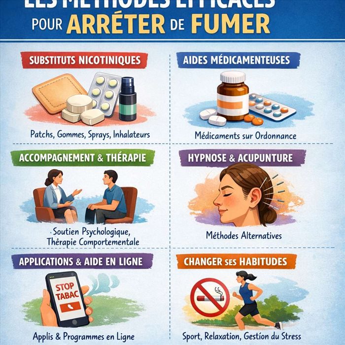 Quelles sont les méthodes les plus efficaces pour arrêter de fumer ?