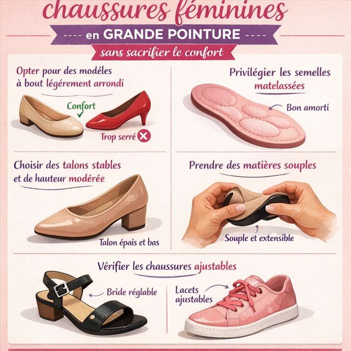 Quels critères privilégier pour un chaussant confortable ?