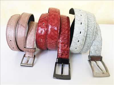 Photo ceinture n°94 à Die par Cuir de Carpe de Dombes®